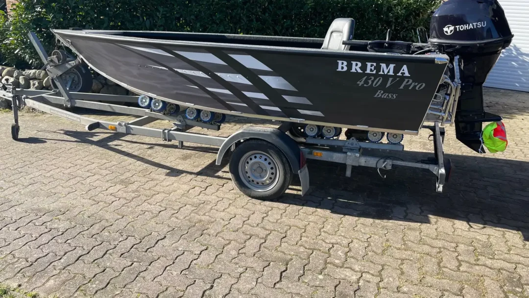 Brema 450 Fishing Pro Tiller 14