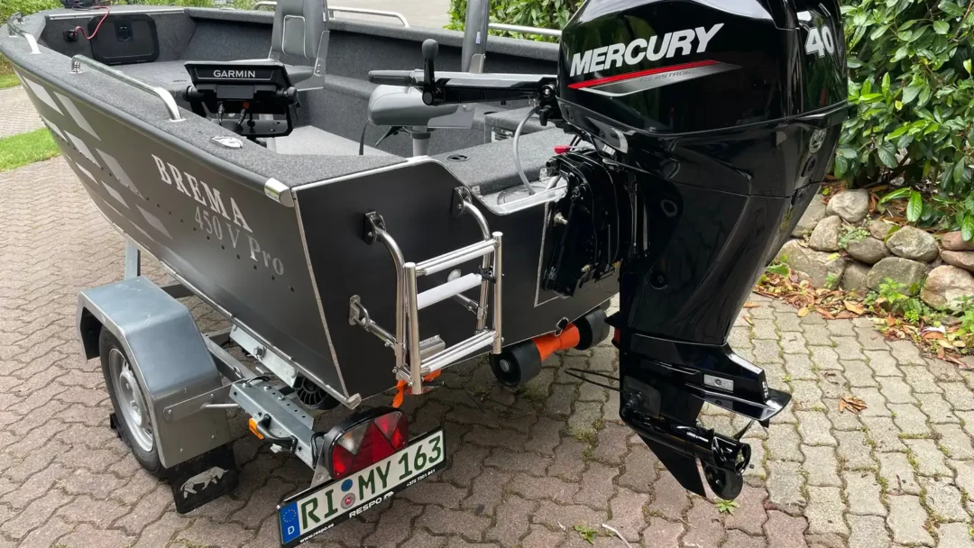 Brema 450 Fishing Pro Tiller 16