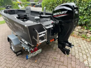 Brema 450 Fishing Pro Tiller 16