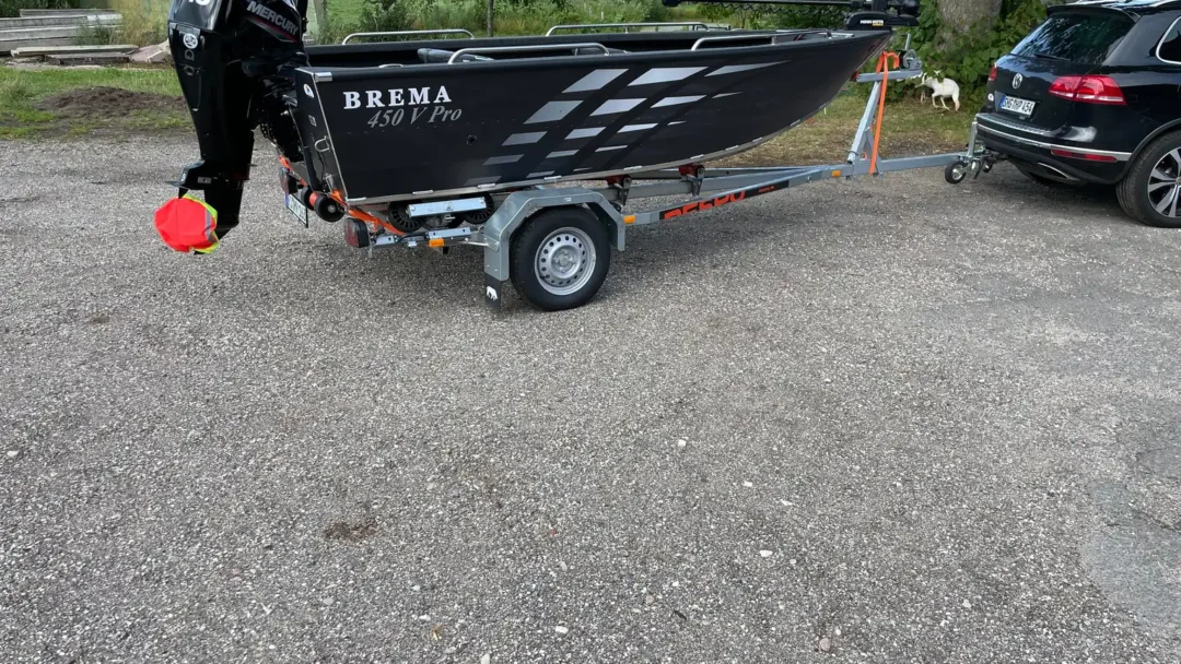 Brema 450 Fishing Pro Tiller 3