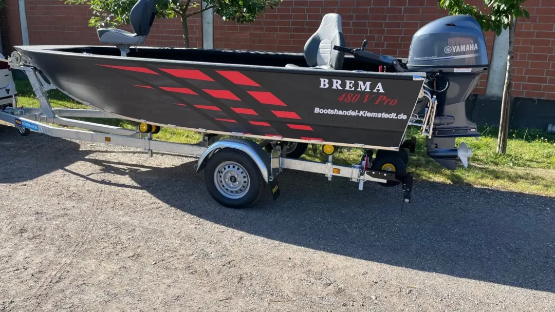 Brema 480 Fishing Pro Tiller 6
